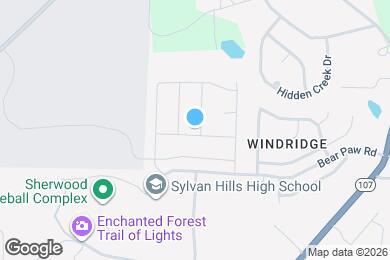 Map image of the property - 1925 Williford St