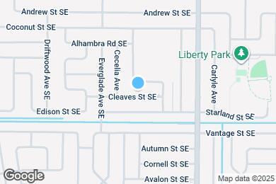 Map image of the property - 757 Cleaves St SE