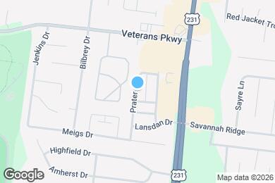 Map image of the property - 3153 Prater Ct