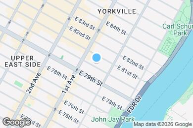 Map image of the property - 427 E 80th St