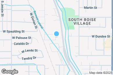 Map image of the property - 1619 W Olympia Dr