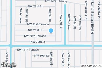 Map image of the property - 309 NW 20th Terrace