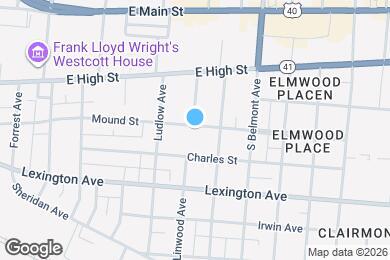 Map image of the property - 1809 Mound St