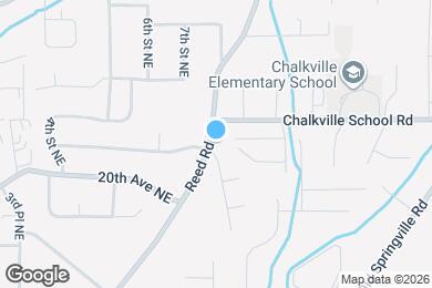 Map image of the property - 600 20th Ct NE
