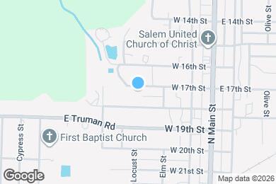Map image of the property - 217 W 17th St