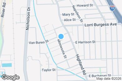 Map image of the property - 1917 Minnesota St