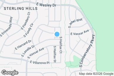 Map image of the property - 2566 S Halifax St