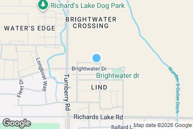 Map image of the property - 2232 Brightwater Dr