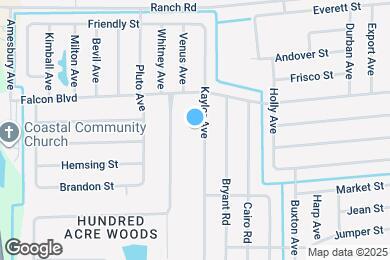 Map image of the property - 7000 Kaylor Ave