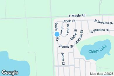 Map image of the property - 4140 Clement St