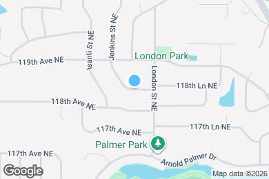 Map image of the property - 1953 118th Ln NE