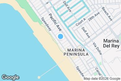 Map image of the property - Oceana Apartments