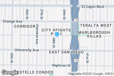 Map image of the property - 4083 38th St