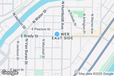 Map image of the property - 1017 E Brady St