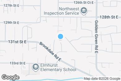 Map image of the property - 13004 8th Ave E