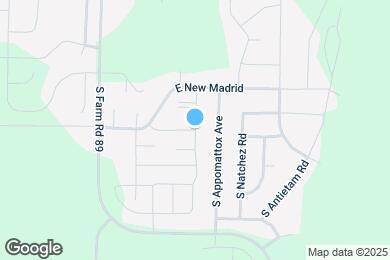 Map image of the property - 1366 S Olde Savannah Ave
