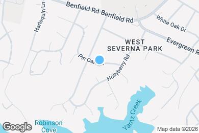 Map image of the property - 611 Pin Oak Rd