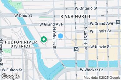 Map image of the property - 211 W Hubbard St