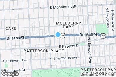 Map image of the property - 230 N Luzerne Ave