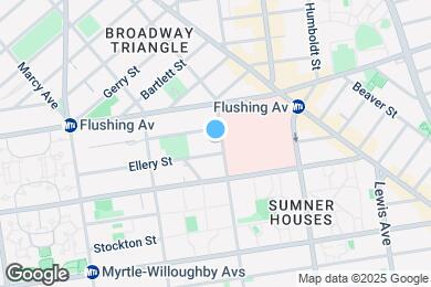 Map image of the property - 170 Throop Ave