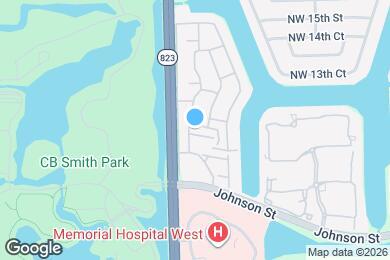 Map image of the property - 12351 NW 11th Ct