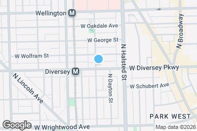 Map image of the property - 858 W Diversey Pky