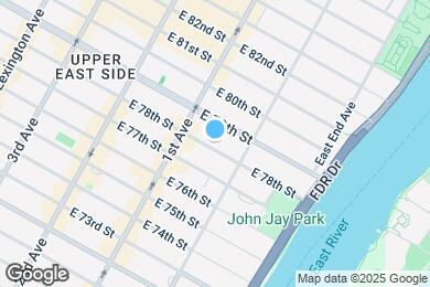 Map image of the property - 421 E 78th St