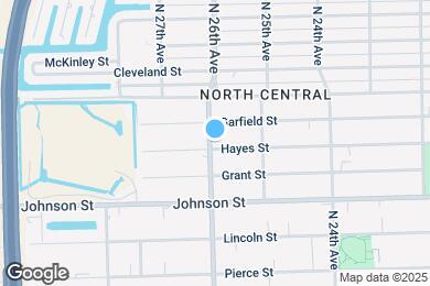 Map image of the property - 1107 N 26th Ave