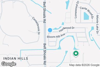 Map image of the property - 4514 Cabbage Palm Dr