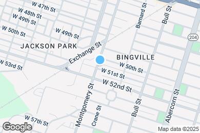 Map image of the property - 138 W 51st St