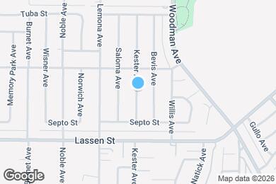 Map image of the property - 10022 Kester Ave