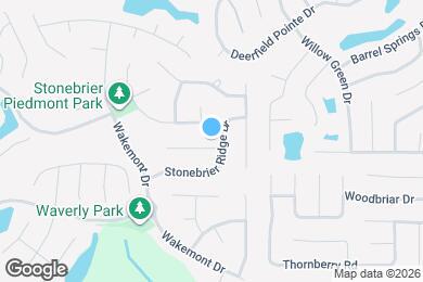 Map image of the property - 3016 Stonewood Way
