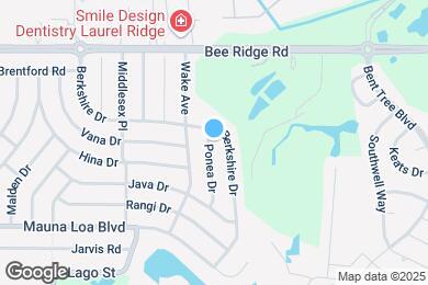 Map image of the property - 4017 Ponea Dr