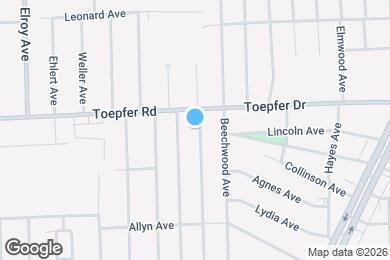Map image of the property - 21503 Eastwood Blvd