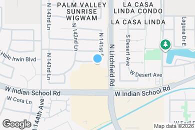 Map image of the property - 14159 W Columbus Ave