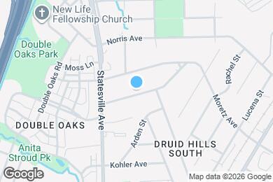 Map image of the property - 1022B Druid Cir