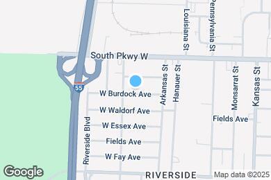 Map image of the property - 294 W Burdock Ave