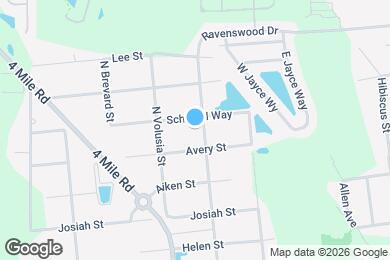 Map image of the property - 1051 N St Johns St