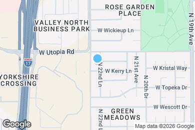 Map image of the property - 19236 N 22nd Ln