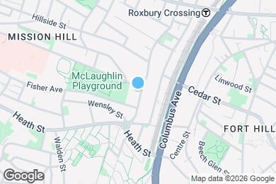 Map image of the property - 839 Parker St