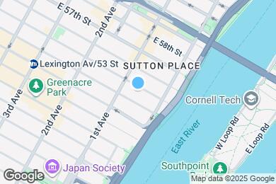 Map image of the property - EAST 55 STREET