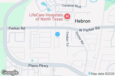 Map image of the property - Evergreen at Arbor Hills