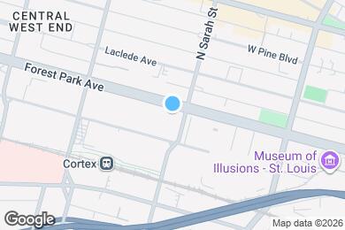 Map image of the property - 4100 Forest Park Ave