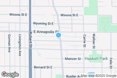 Map image of the property - 903 Oakdale Ave