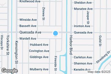 Map image of the property - 21344 Wardell Ave