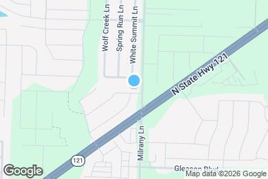 Map image of the property - 3317 Creekhaven Dr