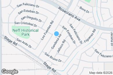 Map image of the property - 14703 Gandesa Rd