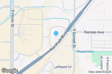 Map image of the property - Trailhead at Longmont