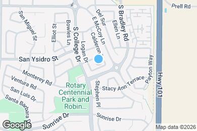 Map image of the property - 825 Goodchild Ln