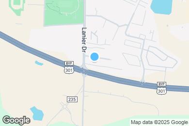 Map image of the property - 222 Lanier Dr